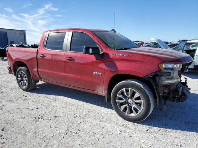 3GCUWDED2LG201899 - 2020 CHEVROLET SILVERADO RED photo 4