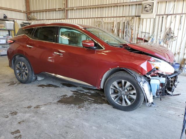 5N1AZ2MG8FN247268 - 2015 NISSAN MURANO S BURGUNDY photo 4