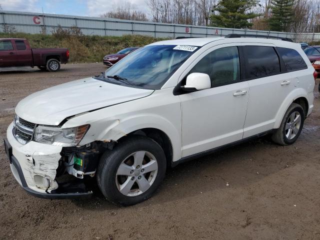 3D4PG1FG0BT552627 - 2011 DODGE JOURNEY MAINSTREET WHITE photo 1