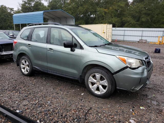 JF2SJABC5FH479191 - 2015 SUBARU FORESTER 2.5I GREEN photo 4