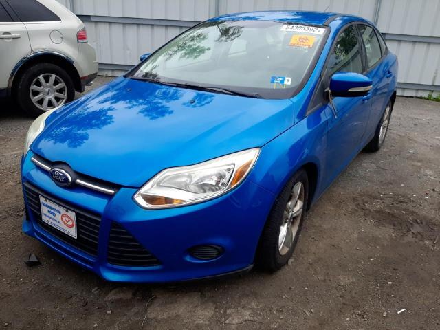 1FADP3F29DL361275 - 2013 FORD FOCUS SE BLUE photo 2