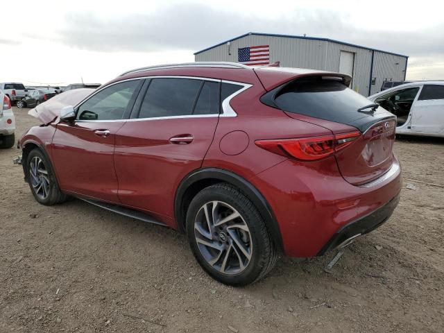 SJKCH5CP3JA048483 - 2018 INFINITI QX30 BASE BURGUNDY photo 2