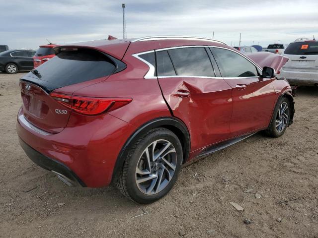 SJKCH5CP3JA048483 - 2018 INFINITI QX30 BASE BURGUNDY photo 3