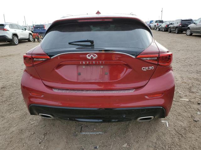 SJKCH5CP3JA048483 - 2018 INFINITI QX30 BASE BURGUNDY photo 6