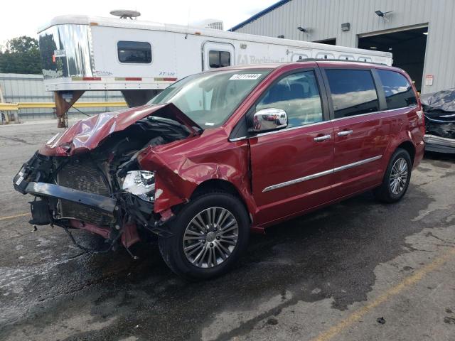 2C4RC1CG7ER303691 - 2014 CHRYSLER TOWN & COU TOURING L RED photo 1