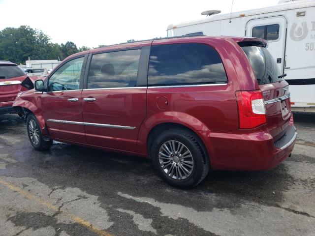 2C4RC1CG7ER303691 - 2014 CHRYSLER TOWN & COU TOURING L RED photo 2