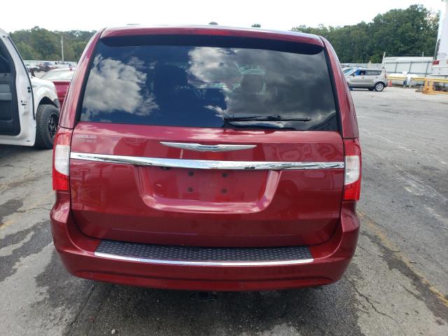 2C4RC1CG7ER303691 - 2014 CHRYSLER TOWN & COU TOURING L RED photo 6