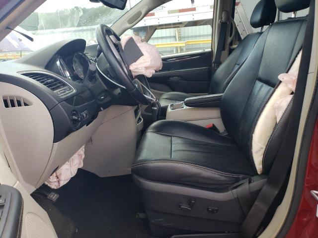 2C4RC1CG7ER303691 - 2014 CHRYSLER TOWN & COU TOURING L RED photo 7