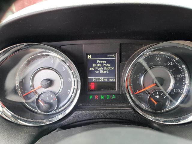 2C4RC1CG7ER303691 - 2014 CHRYSLER TOWN & COU TOURING L RED photo 9