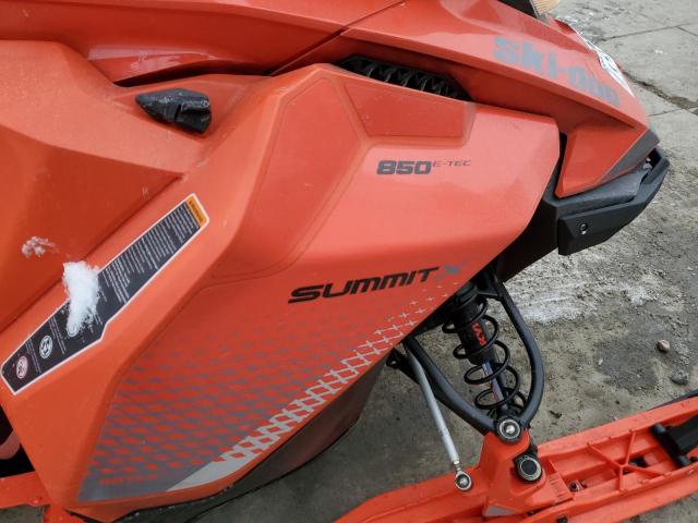 2BPSTKKD8KV000470 - 2019 SKI DOO SUMMIT SP ORANGE photo 7