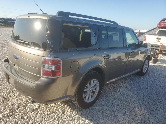 2FMGK5B89EBD12067 - 2014 FORD FLEX SE GRAY photo 3