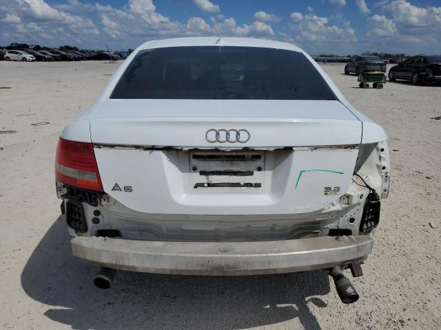 WAUDH74F78N066140 - 2008 AUDI A6 3.2 QUATTRO WHITE photo 6