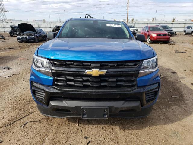 1GCHSBEA0N1309429 - 2022 CHEVROLET COLORADO BLUE photo 5