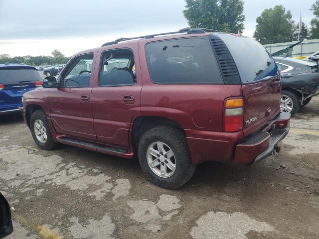 1GKEK63UX1J302705 - 2001 GMC DENALI BURGUNDY photo 2