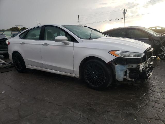 3FA6P0HD8ER173646 - 2014 FORD FUSION SE WHITE photo 4