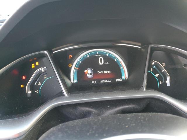 2HGFC3B73JH357622 - 2018 HONDA CIVIC EXL Մոխրագույն լուսանկար 9