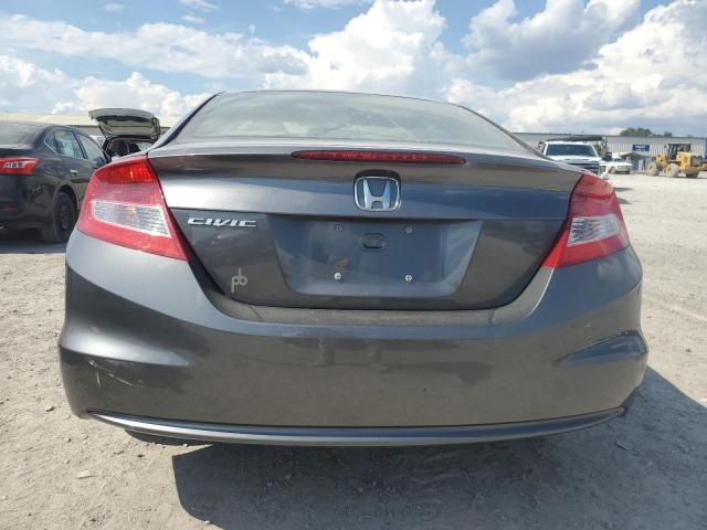 2HGFG3B13CH521857 - 2012 HONDA CIVIC EXL ნაცრისფერი ფოტო 6