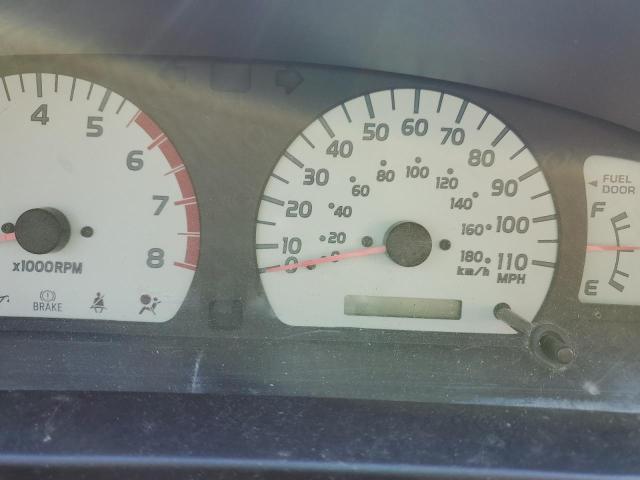 5TEHN72NX2Z102737 - 2002 TOYOTA TACOMA DOUBLE CAB 红色 照片 9