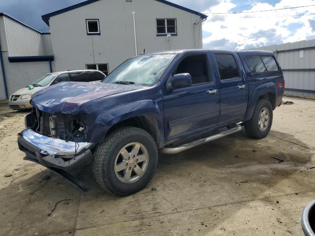 1GCHTDFE0C8162544 - 2012 CHEVROLET COLORADO LT BLUE photo 1