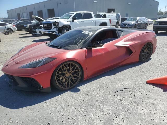 1G1YA2D41M5103082 - 2021 CHEVROLET CORVETTE STINGRAY 1LT RED photo 1