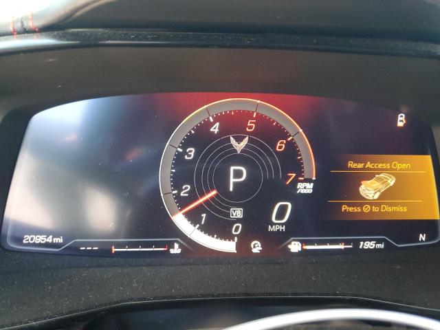 1G1YA2D41M5103082 - 2021 CHEVROLET CORVETTE STINGRAY 1LT RED photo 9