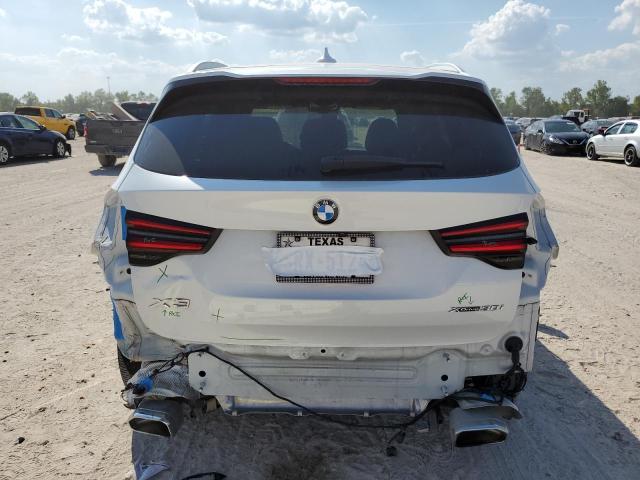 5UX53DP03N9N13996 - 2022 BMW X3 XDRIVE30I WHITE photo 6