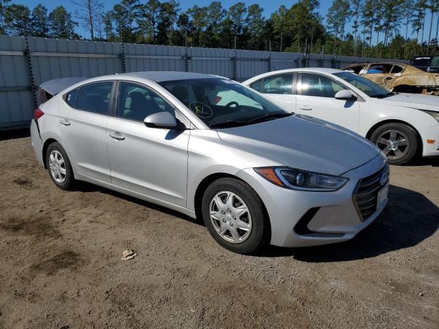 5NPD74LFXHH113215 - 2017 HYUNDAI ELANTRA SE GRAY photo 4