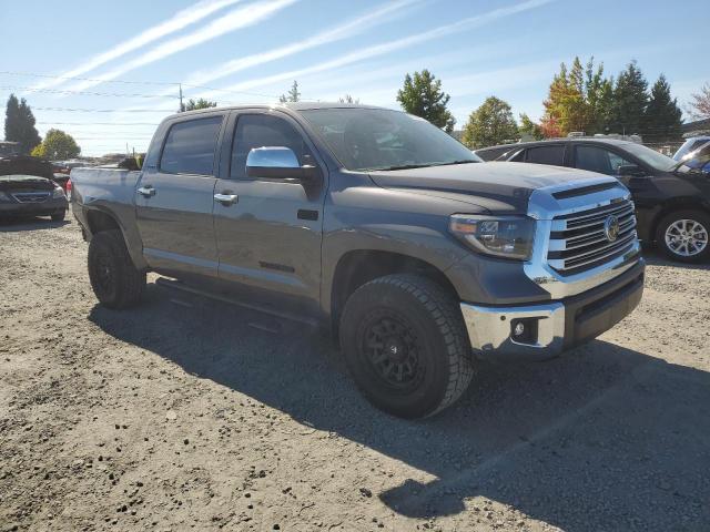 5TFHY5F17MX018887 - 2021 TOYOTA TUNDRA CREWMAX LIMITED GRAY photo 4