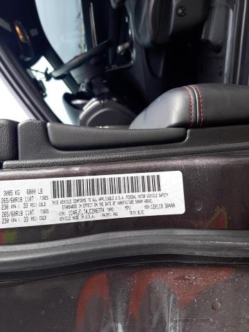 1C4RJFLT4JC206774 - 2018 JEEP GRAND CHER TRAILHAWK Մոխրագույն լուսանկար 13