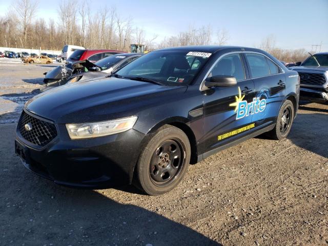 1FAHP2M8XDG169813 - 2013 FORD TAURUS POLICE INTERCEPTOR BLACK photo 1