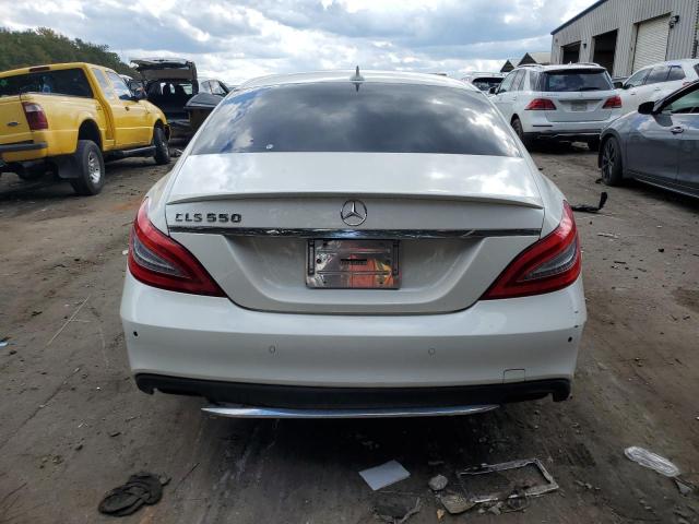 WDDLJ7DB0EA120659 - 2014 MERCEDES-BENZ CLS 550 WHITE photo 6