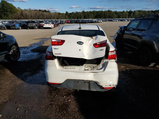 KNADM4A39H6085769 - 2017 KIA RIO LX WHITE photo 6