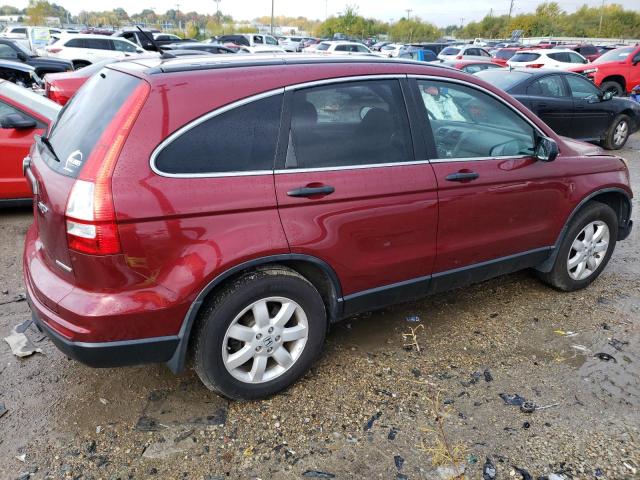 5J6RE4H40BL032014 - 2011 HONDA CR-V SE RED photo 3