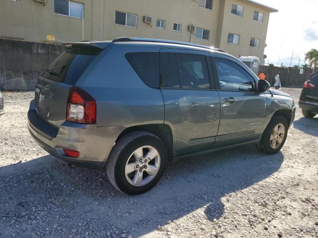 1C4NJCBA1ED524073 - 2014 JEEP COMPASS SPORT GRAY photo 3