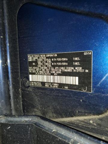 JTLZE4FEXEJ062594 - 2014 TOYOTA SCION XB 蓝色 照片 13