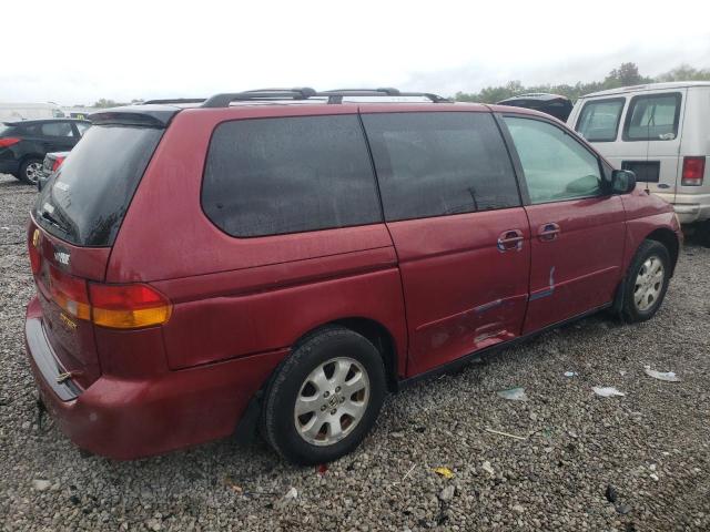 5FNRL18644B037539 - 2004 HONDA ODYSSEY EX RED photo 3