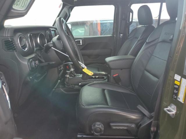 1C4JJXP64NW171682 - 2022 JEEP WRANGLER U SAHARA 4XE GREEN photo 7