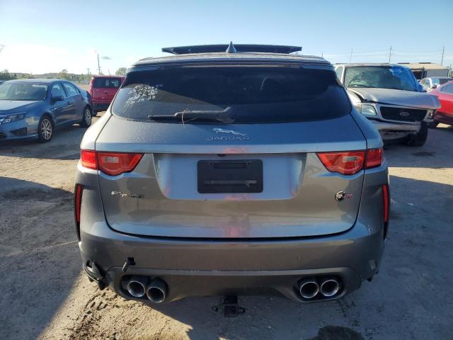 SADCZ2EEXLA625799 - 2020 JAGUAR F-PACE SVR GRAY photo 6