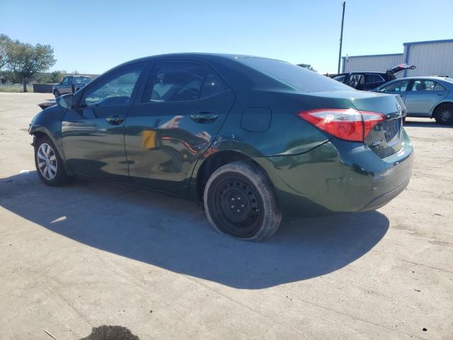 5YFBURHE5GP368997 - 2016 TOYOTA COROLLA L GREEN photo 2