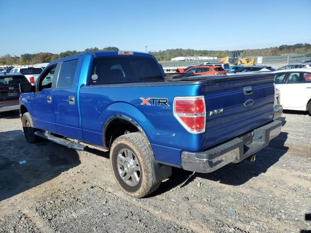 1FTFW1EV2AFD68651 - 2010 FORD F150 SUPERCREW BLUE photo 2