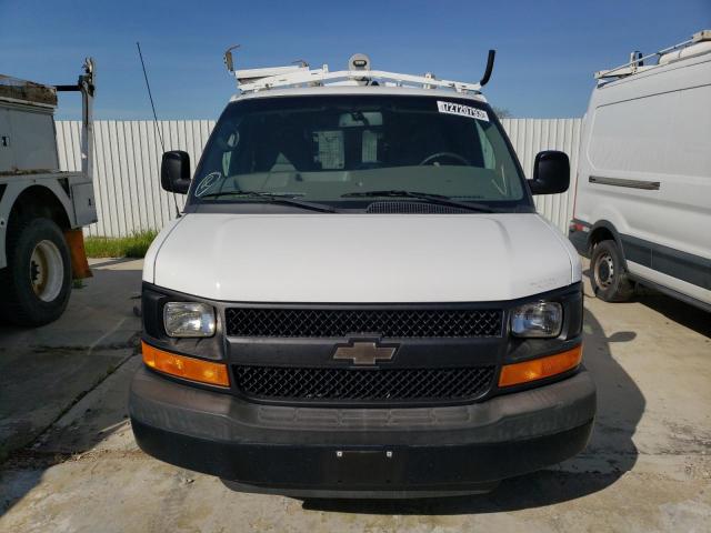 1GCWGFCA3D1903577 - 2013 CHEVROLET EXPRESS G2 WHITE photo 5