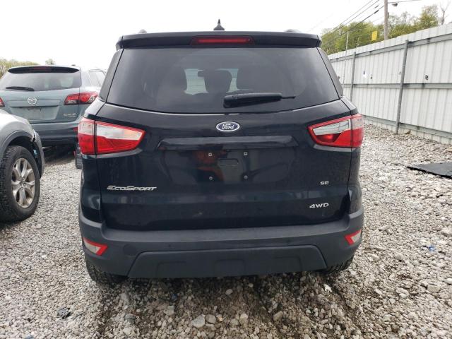 MAJ6P1UL1JC201749 - 2018 FORD ECOSPORT SE BLACK photo 6