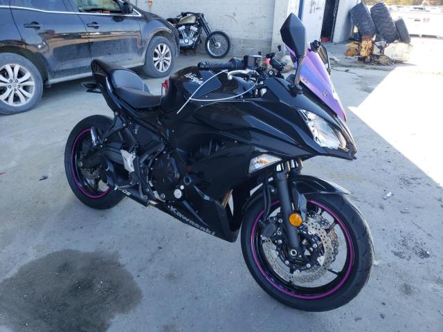 JKAEXEJ1XKDA03762 - 2019 KAWASAKI EX650 J შავი ფოტო 1