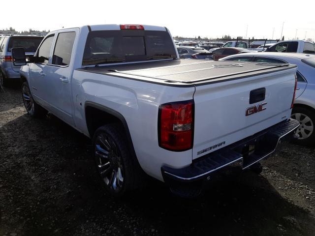 3GTU2UEC5FG145240 - 2015 GMC SIERRA K1500 SLE WHITE photo 2