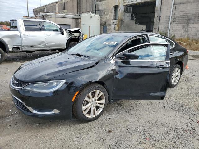 1C3CCCAB7FN652197 - 2015 CHRYSLER 200 LIMITED BLACK photo 1