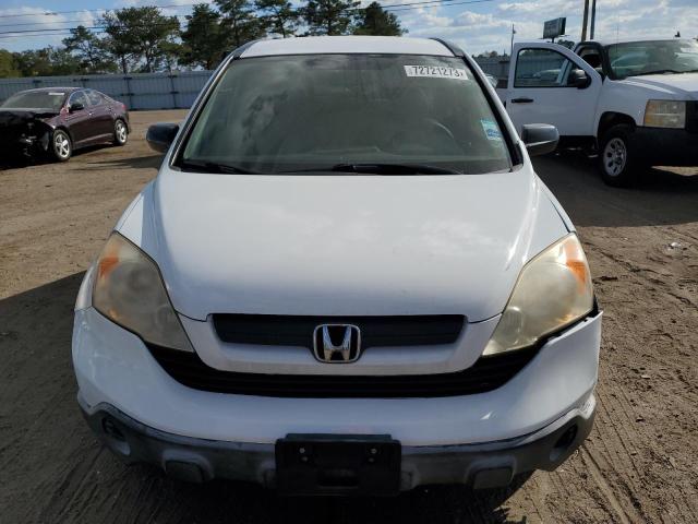 JHLRE38397C064476 - 2007 HONDA CR-V LX WHITE photo 5