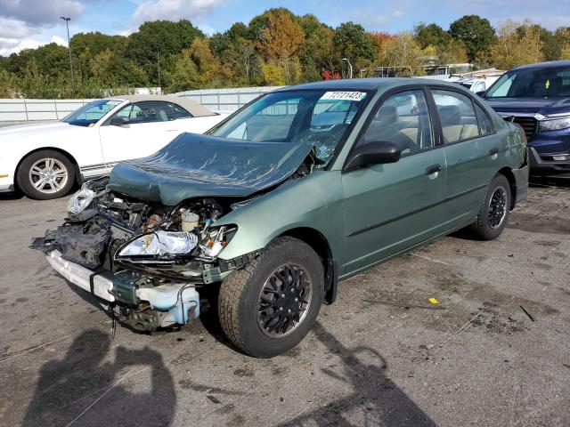 1HGES16314L014471 - 2004 HONDA CIVIC DX VP Grün Foto 1