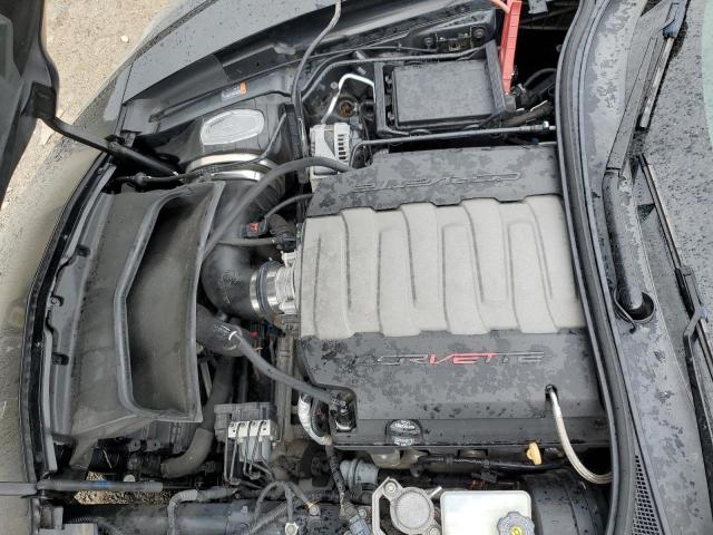 1G1YA2D72J5101265 - 2018 CHEVROLET CORVETTE STINGRAY 1LT BLACK photo 11