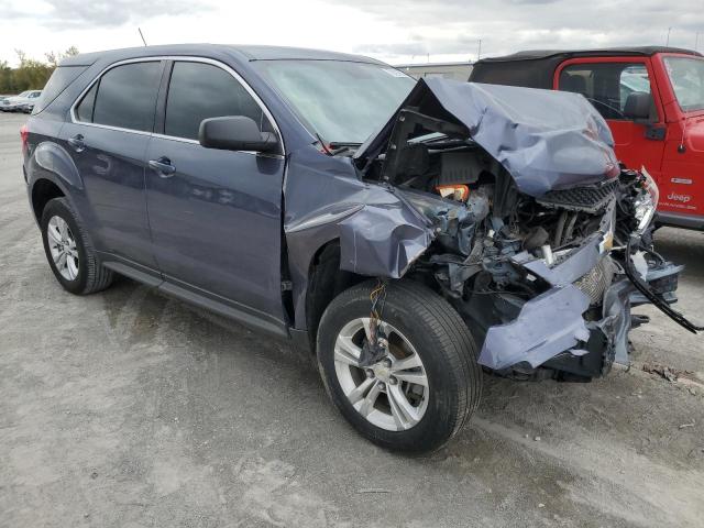 2GNALBEKXD6365498 - 2013 CHEVROLET EQUINOX LS BLUE photo 4