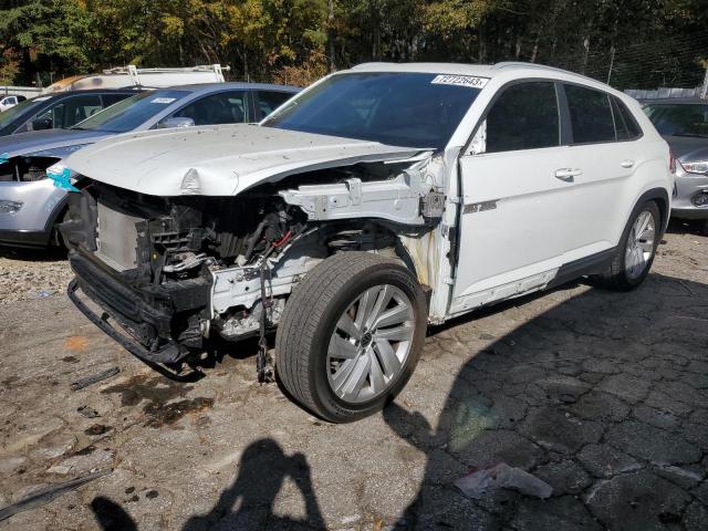 1V25E2CA9LC225719 - 2020 VOLKSWAGEN ATLAS CROS SE WHITE photo 1